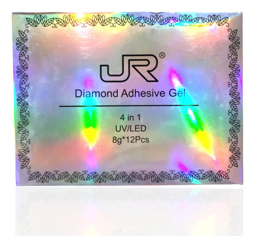 Gel De Construcción Diamond Jr 4 En 1  (12pzas De 8g)