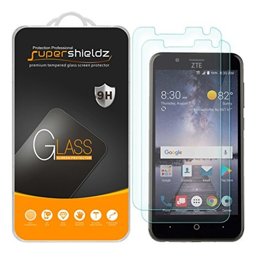 2pack Supershieldz Para Zte Blade Vantage Protector De Panta