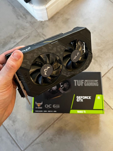 Placa De Video Nvidia Asus  Tuf Gaming Geforce Gtx 1660ti