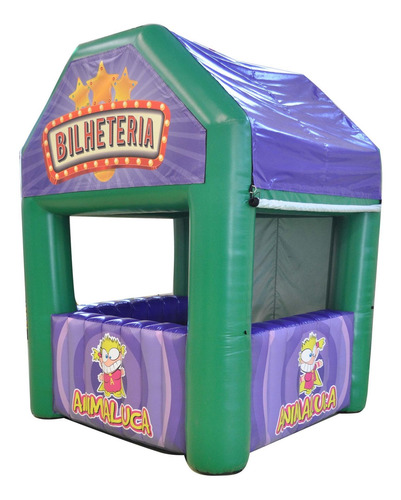 Tenda Casinha Personalizada Com Motor Soprador