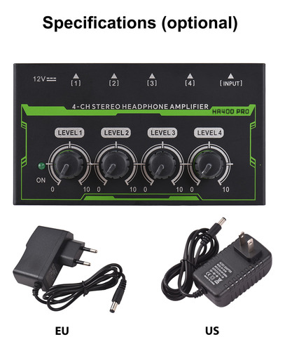 Amplificador Am Studio Splitter Para Auriculares Stage Mini