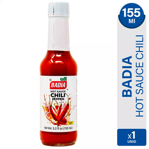 Salsa Badia Hot Chili Pepper Picante - 01mercado
