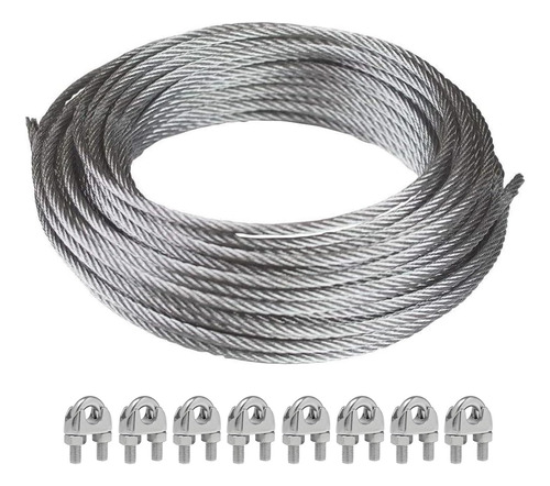 Kit De Accesorios Para Toldo Con Cable De 50 Pies Para Insta