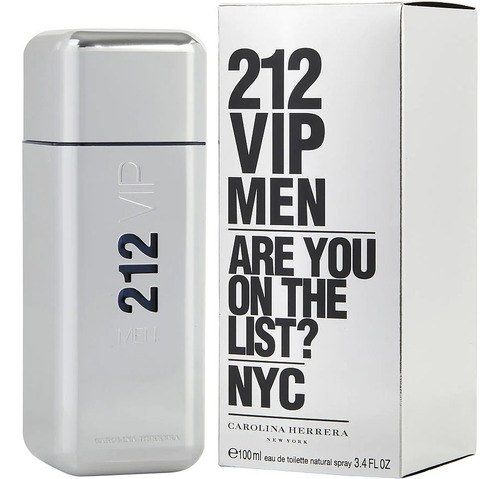 Perfume 212 Vip Men Carolina Herrera 100 Ml