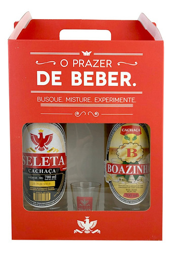 Kit Cachaça Seleta E Boazinha 700ml Tamanho Unica-u