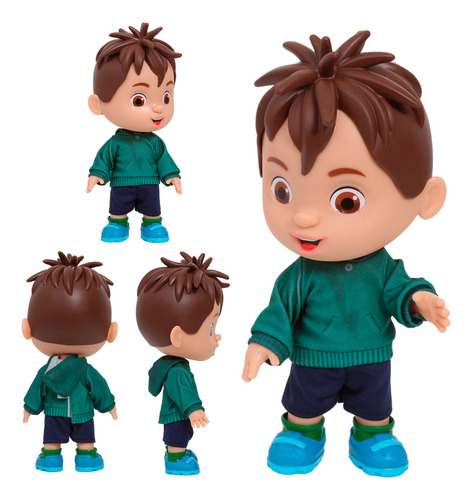 Boneco Cebolinha Articulado 30cm 100% Vinil Com Cheirinho