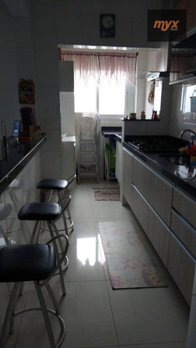 Imagem 3 de 10 de Apartamento Com 2 Dormitórios À Venda, 77 M² Por R$ 720.800,00 - Centro - São Vicente/sp - Ap6038