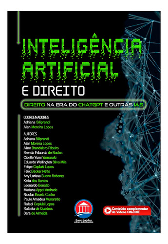 Livro Inteligência Artificial E Direito - 1a Edição 2025 - Adriana Siliprandi