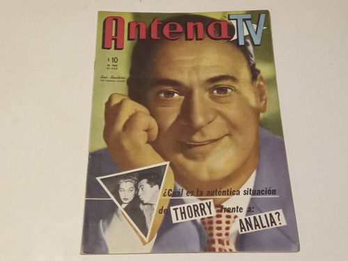 Revista Antena N° 1629 De 1962. Tapa: Luis Sandrini