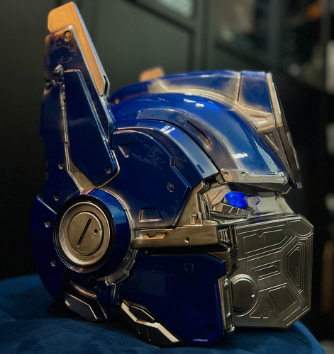 Casco Optimus Prime Adulto Azul Casco