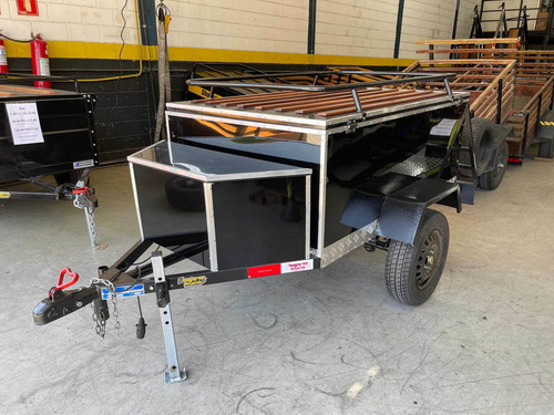 Carretinha Bau Em Acm 1.60 X 1.10 X 0.60 - 0km