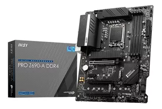 Mother Board Msi Pro Series Z690-a Ddr4 Intel G12