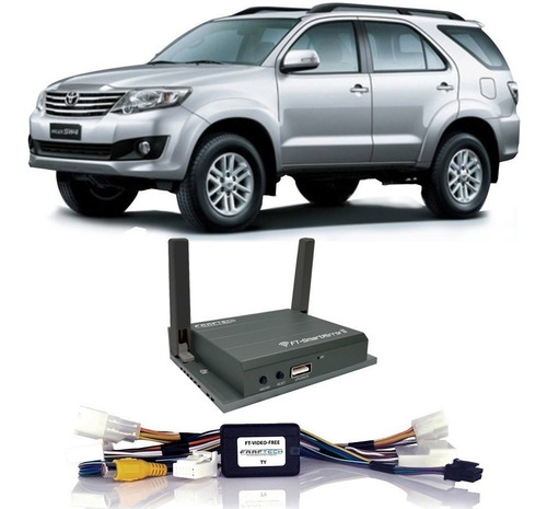 Interface Video C Espelhamento De Tela Hilux Sw4 2014 A 2019