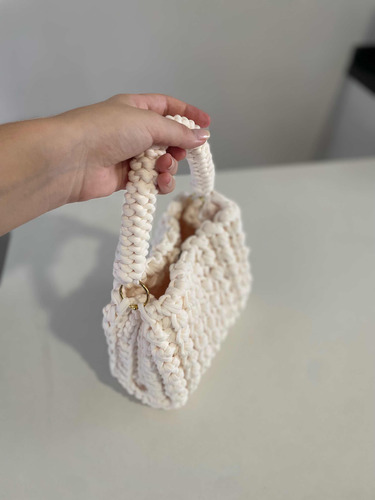 Bolsa De Crochê Luxo