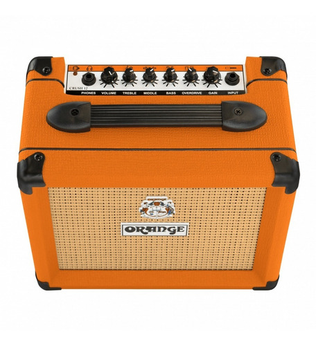 Imagen 5 de 5 de Amplificador Orange Crush 12 Transistor para guitarra de 12W color naranja 220V