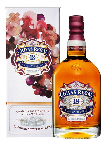 Whisky Chivas Regal 18 Anos Wine Cask Series 1 Litro 48%