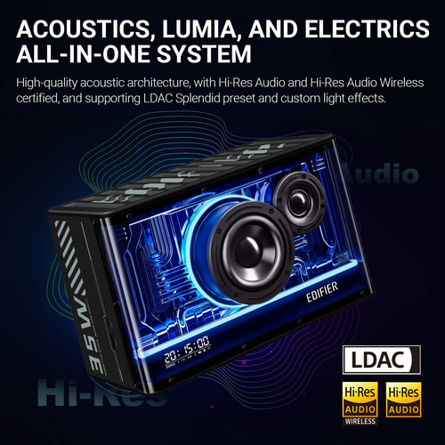 Edifier Qd35 Altavoz Bluetooth De Mesa, Audio De Alta Resolu