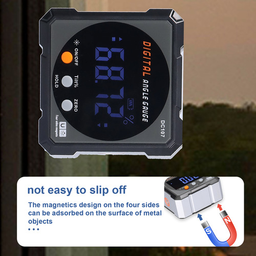 Transportador Digital Con Ip54, Data Hold, Absolute &