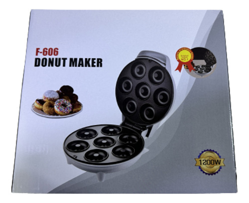 Maquina Mini Donas Donuts Antiadherente Capacidad 7 Donas