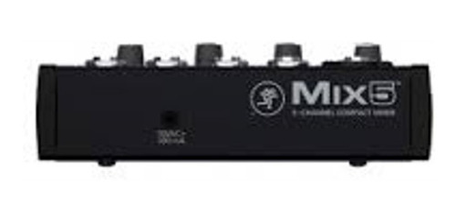 Mezcladora Mackie 5 Canales Mod. Mix5