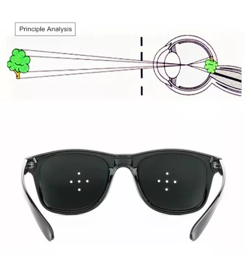 Comprar DUBERY Gafas de visión Astigmatismo Mejora de la visión Cuidado de  los ojos Gafas estenopeicas Gafas de ejercicio ocular