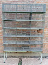Comprar Jaulon Para Cria \u002F Lote De 6 Jaulas 130x31x24 + Pie