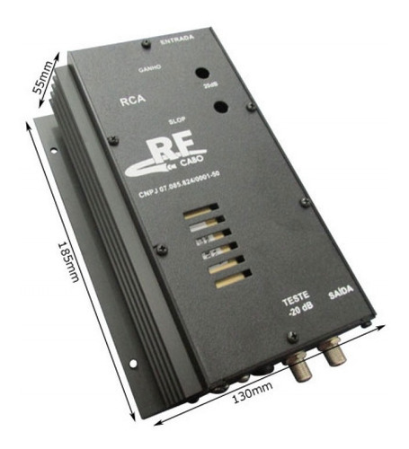 Amplificador de antena colectiva Apartments 30db Hdtv Rf