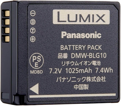 Panasonic Dmw-blg10 - Bateria De Iones De Litio Color Negr