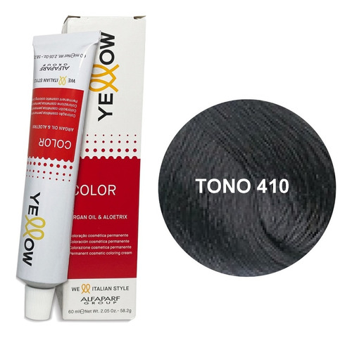  Yellow Color Tinte #410 - mL  Tono 410 Grafito