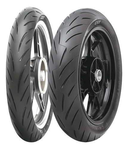 Set Llantas Cst 110/70-17 130/70-17 Pulsar Ttx Cr5 Gs 