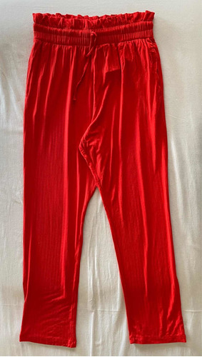 Divino Pantalón Babucha Rojo. Mujer. Talle M #lol44