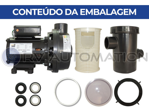 Motobomba Para Piscina Igui 1/4cv Com Pré Filtro Seg Max