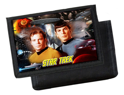 Billetera De Nylon Star Trek Clasica - Varios Modelos 