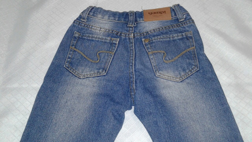 Pantalón Jean Yamp! T6 Niño Azul Impecable!