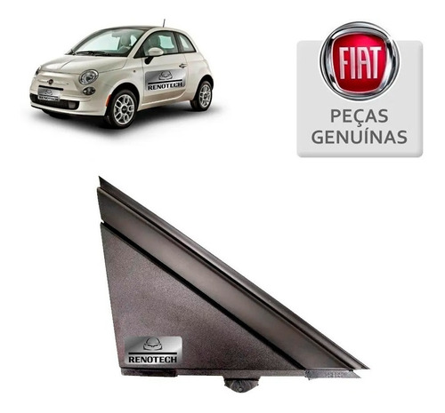 Acabamento Para-lama Direito Fiat 500 Sport K1sd00kx7aa