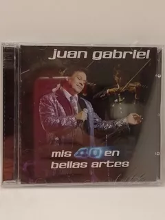 Juan Gabriel Mis 40 En Bellas Artes Cd Doble Nuevo