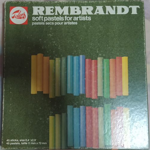 Rembrandt Royal Talens Soft Pastel Set 45 Stick Set Artist.