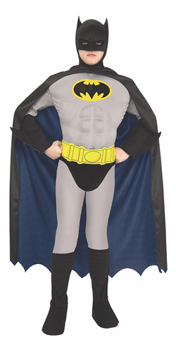 Rubies Toddlers Disfraz De Batman Muscle Chest