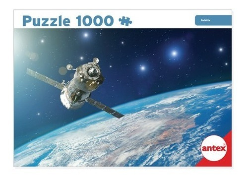 Imagen 1 de 2 de Antex Puzzle Rompecabezas 1000 Piezas Satélite Espacio