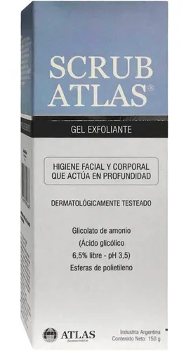 Scrub Atlas Gel Exfoliante 150g