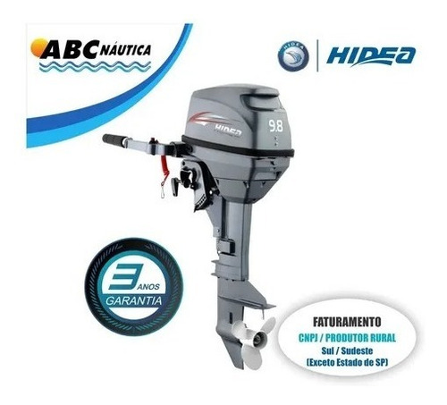 Imagem 15 de 15 de Motor Popa 9.8hp Hidea Leia Anúncio