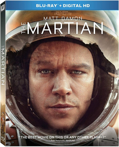 Mision Rescate The Martian Pelicula Blu-ray + Digital Hd