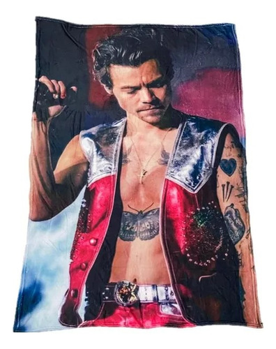 Frazada Cobija Polar Delgada Viajera Harry Styles