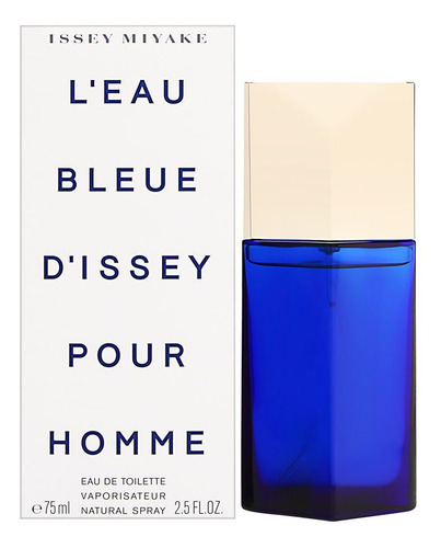 Perfume Issey Miyake L'eau Bleue D'issey Edt 75 Ml Para Homb