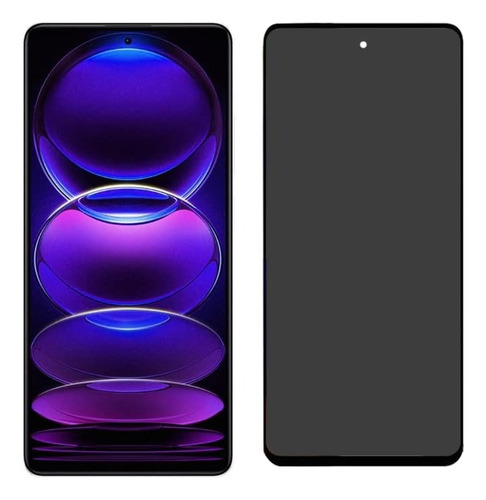 Película 3d Privacidade Para Xiaomi Note 12 Pro / 12 Plus