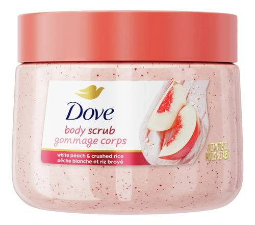 Dove Crema Exfoliante Corporal Para Mujer 425g Durazno