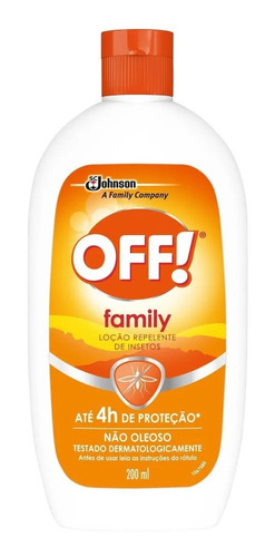 Repelente Off! Family Loção 200ml