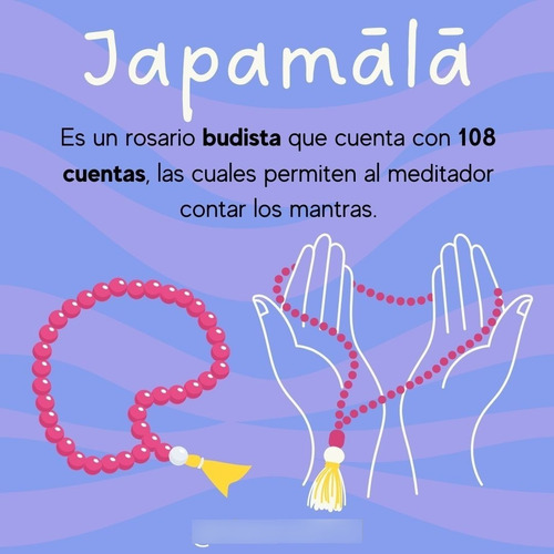 Collar Protector Japa Mala Amazonita / Japamala Rosario