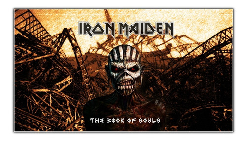 Poster Rock Iron Maiden 50x90cm  Plastificado