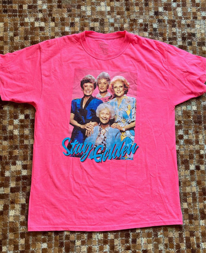 Polera Vintage Golden Girls Talla L En Excelente Estado